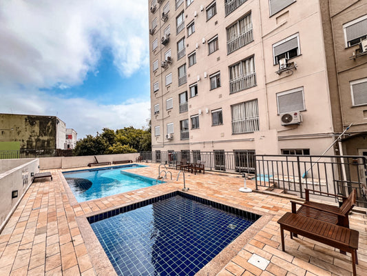 Apartamento de 2 dormitórios à venda no Jardim Itu – 50 m² privativos e infraestrutura de clube